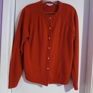 Mercer Street Studio  Vintage Women's Large Red Cardigan GUC